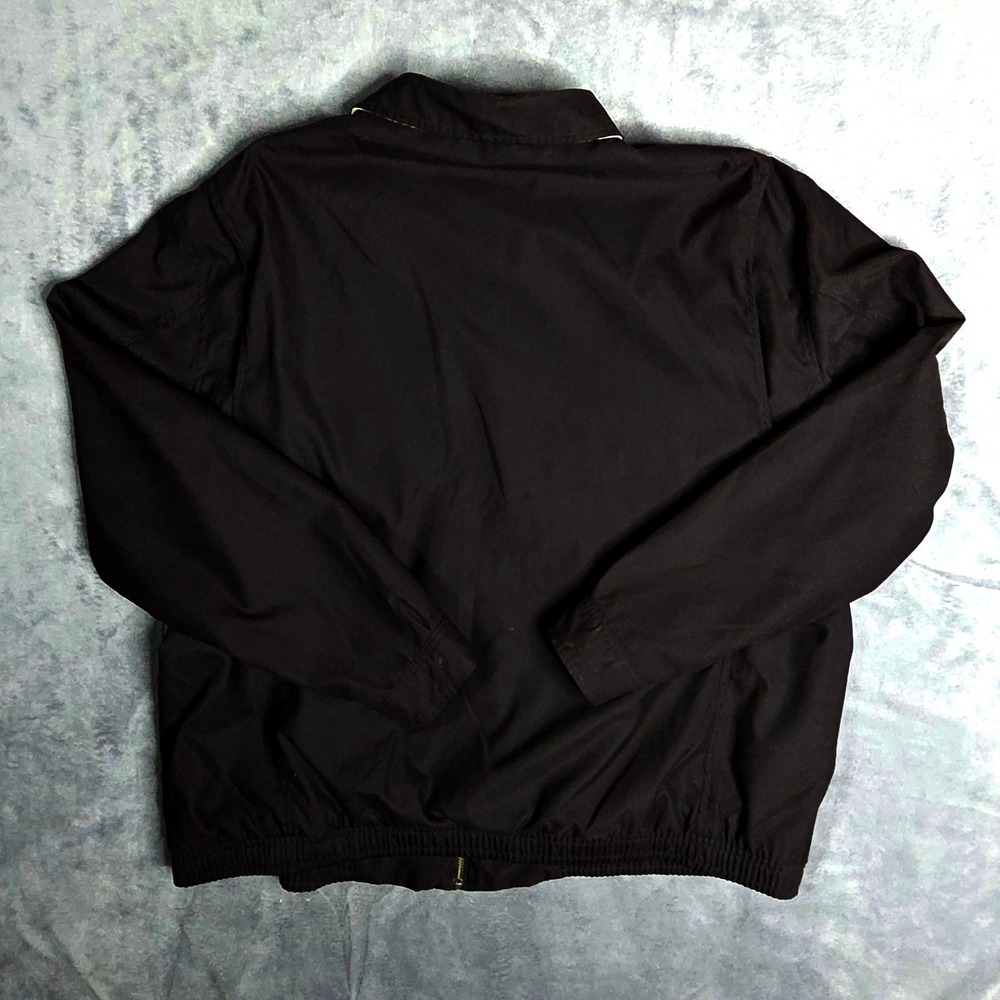 Polo Ralph Lauren Mens Black Bi-Swing Windbreaker Jacket 2XLT Tall Harrington - Picture 2 of 8